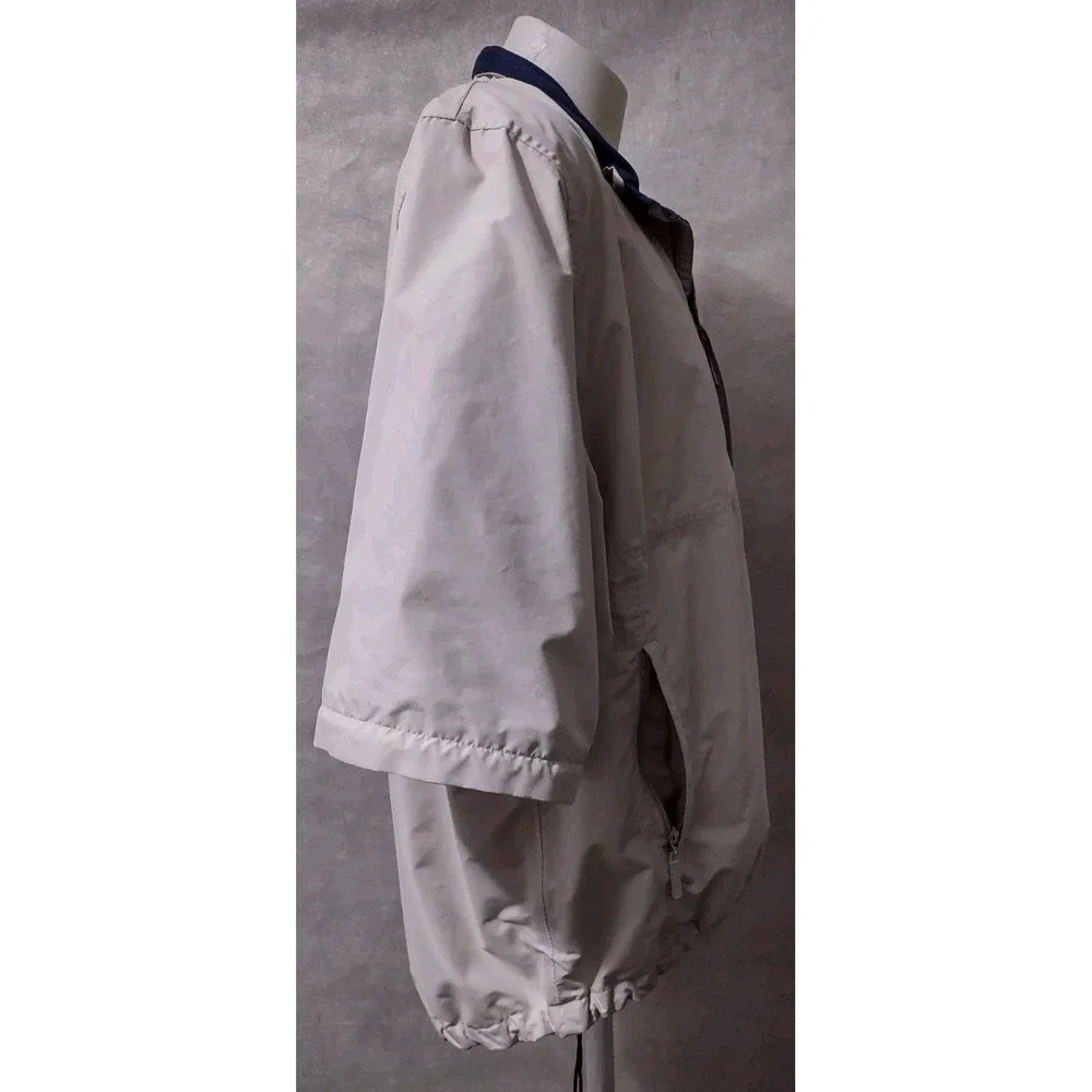 The Weather‎ Company Golf Jacket Men's XL Microfiber Short Sleeve Windbreaker